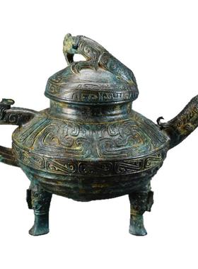 御如意铜摆件复古怀旧