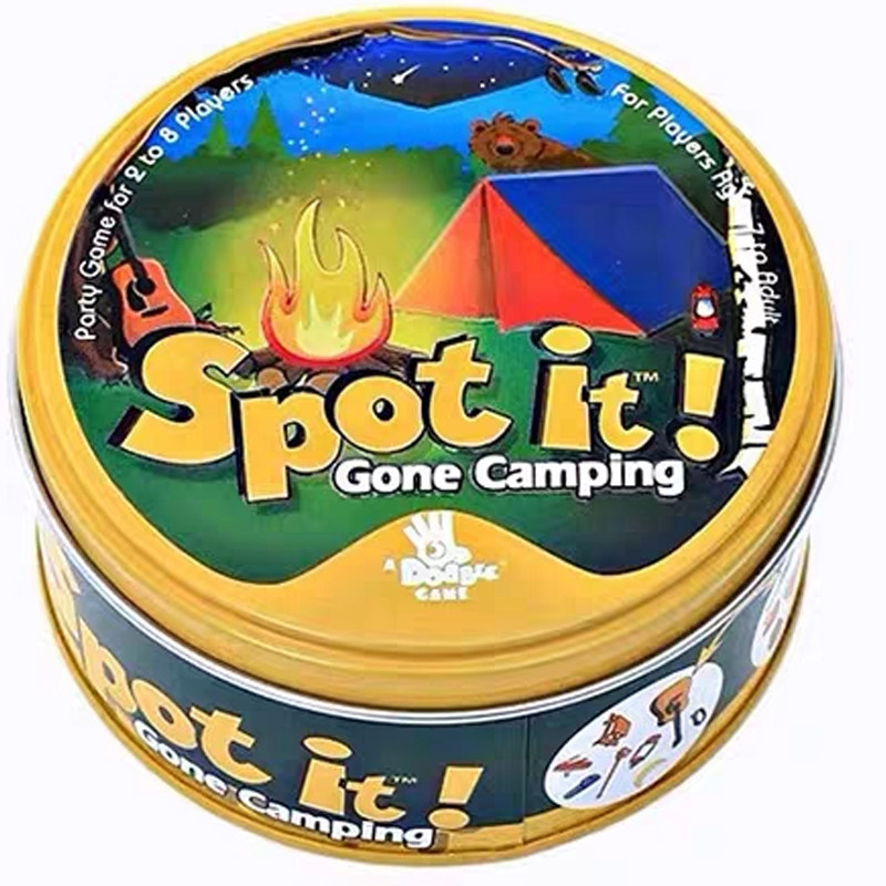 畅销欧美spotit发现它益智桌游