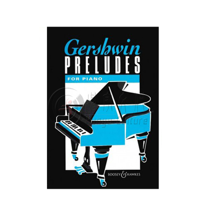 格什温钢琴前奏曲集乐谱书