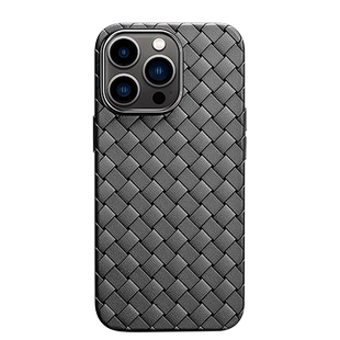 适用苹果18pro max手机壳iPhone18pro手机套新款防摔17编织16pm透气散热15pro全包软高级感女14硅胶13男ins皮