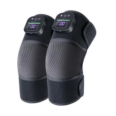 膝盖按摩仪电加热护膝中老年关节寒腿半月板热敷保暖腿部艾灸神器