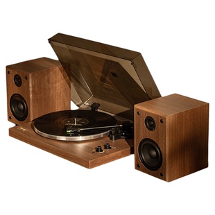 美国ARKROCKET卡西尼黑胶唱片机专业级分体美式复古蓝牙音响