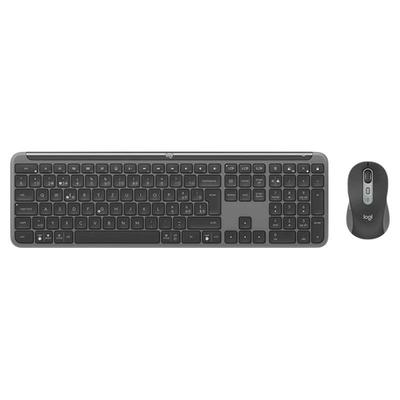 罗技优选系列MK950无线键鼠套装蓝牙双模轻音打字办公键盘鼠标用