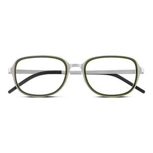 轻宝TAPOLE T3超轻纯钛眼镜架素颜近视眼镜框复古潮