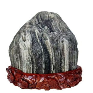 泰山石天然原石泰山石敢当镇宅补角室内靠山石办公室客厅石头摆件