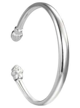 吴越老银铺女士银手镯纯银镯子