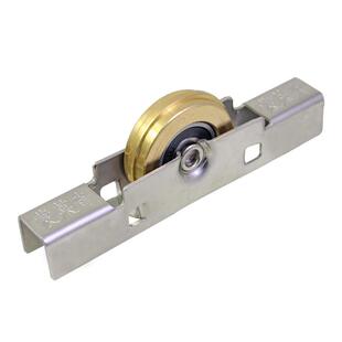 平移无框阳台门窗滚轮玻璃移门轮推拉门滑轮下轮凸轮凹槽轮子配件