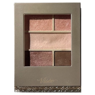 日本高丝visee 2025春季新品五色眼影盘珠光清透细闪自然百搭显色