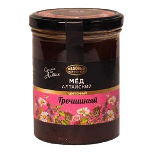 MEGRE鸣响雪松天然荞麦花蜂蜜俄罗斯进口的天然野生蜂蜜500g