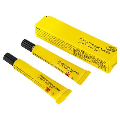 胶水UHU强力胶水手工粘得牢uv胶木工木板木头模型胶皮革软胶软性粘布专用补鞋胶粘鞋万能粘合剂木质