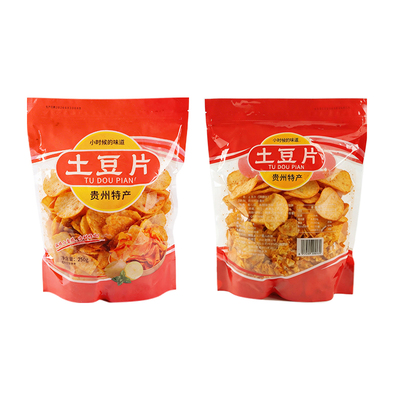 土豆片麻辣贵州土特产网红零食香脆小吃土豆丝零食洋芋片