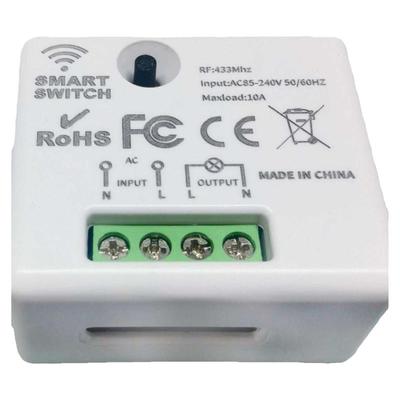 免布线433遥控开关双控无线遥控开关 开灯神器 智能开关 通断器