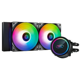 九州风神冰元素240ARGB水冷散热器CPU台式电脑1700一体式水冷360