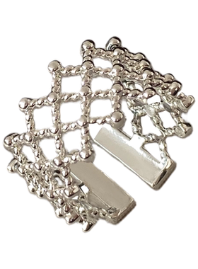 镂空菱形戒指女生小众设计高级感