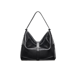 omto冉冉软Hobo包真皮松弛感包包女2026新款单肩斜挎包情人节礼物