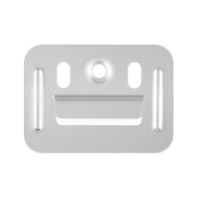 沪心集成墙面板扣件竹木纤维墙板通用卡扣不锈钢卡子护墙板卡片钢