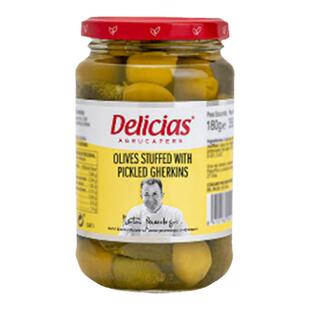 西班牙进口酸黄瓜0添加0脂0糖脆醋腌小黄瓜西班牙酸黄瓜汉堡搭档