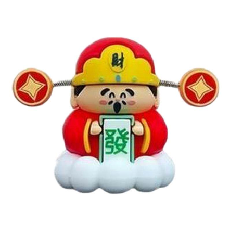 财神爷汽车摆件车载可爱小财神