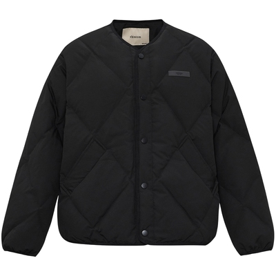 CHINISM赤尘菱形格羽绒服男