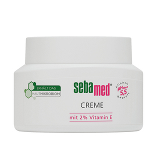 德国sebamed施巴水乳+2%维生素E抵抗自由基过早老化面霜保湿补水