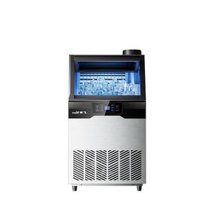 新飞制冰机商用大型150/350kg奶茶店大型大容量全自动方冰制作机
