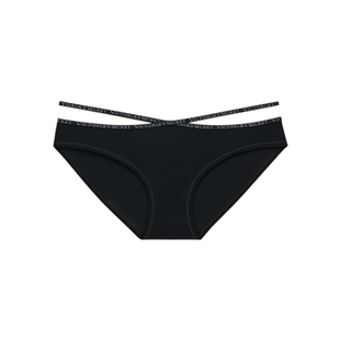 维密交叉LOGO字母腰带内裤性感低腰可甜可辣棉质三角裤女2026春