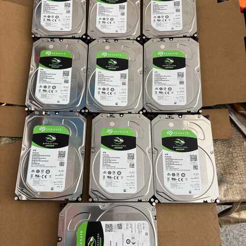 【请询价】清一色希捷酷4T机械硬盘，型号ST4000DM004，3