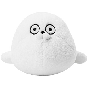 LINE FRIENDS SEALOOK海豹看看中型玩偶毛绒趴趴公仔桌面摆件礼物