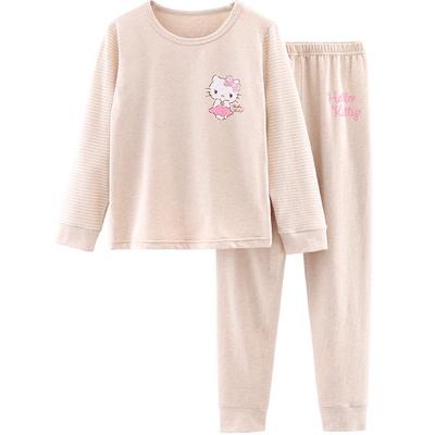 A类天然彩棉纯棉内衣套装加绒