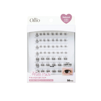 ollio56簇大容量妈生睫自然免胶