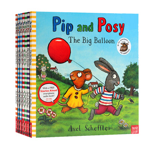 Pip and Posy波西和皮普10册英文原版绘本 Axel Scheffler 幼儿童早教启蒙英语图画书The Snowy Day/The Big balloon 名家推荐读物