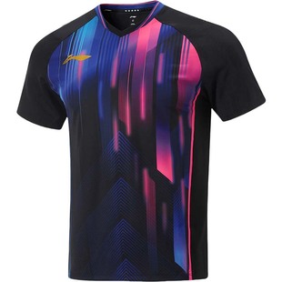 李宁儿童乒乓球服国家队同款男童比赛服夏季女童速干运动t恤套装