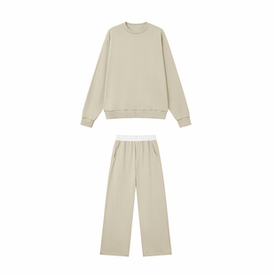 ttelen.亲肤柔软莱赛尔运动套装男款健身休闲长裤卫衣卫裤两件套