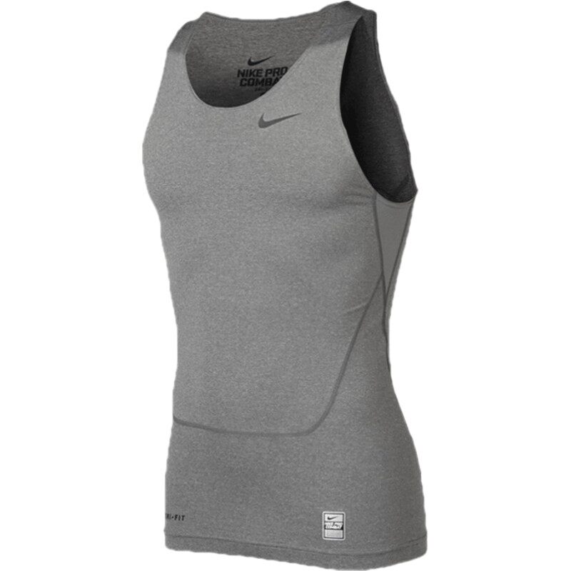 Nike/耐克正品男子新款无袖紧身篮球运动健身透气训练服T恤634872