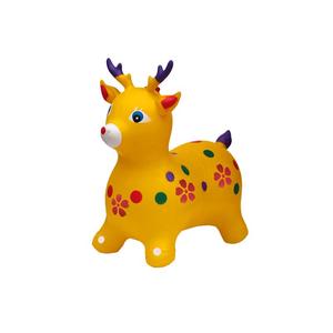 儿童坐骑跳跳马跳跳鹿加大加厚音乐充气玩具充气马环保橡皮户外