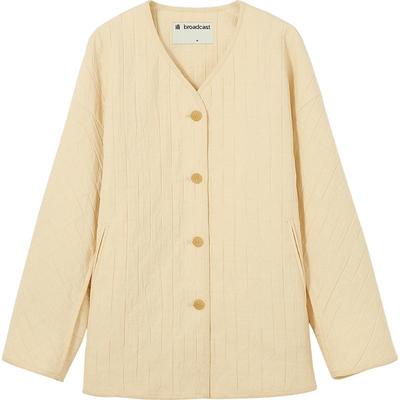 播商场同款春秋韩系短款气质无领休闲外套上衣女BDQ3WD0408