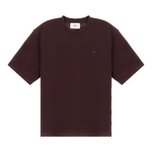 AMI PARIS 夏季新款男士棉质圆领短袖T恤上衣银泰百货 301574