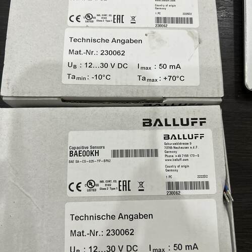 【询价】巴鲁夫BAE00KH 7个 600/个适用