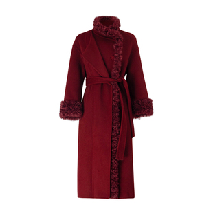 MD进进原创【星澜梦境】2026新款时尚洋气设计感双面羊毛大衣外套