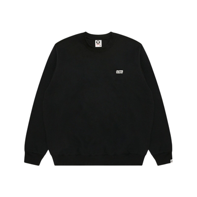 Aape纯色简约休闲潮流圆领卫衣