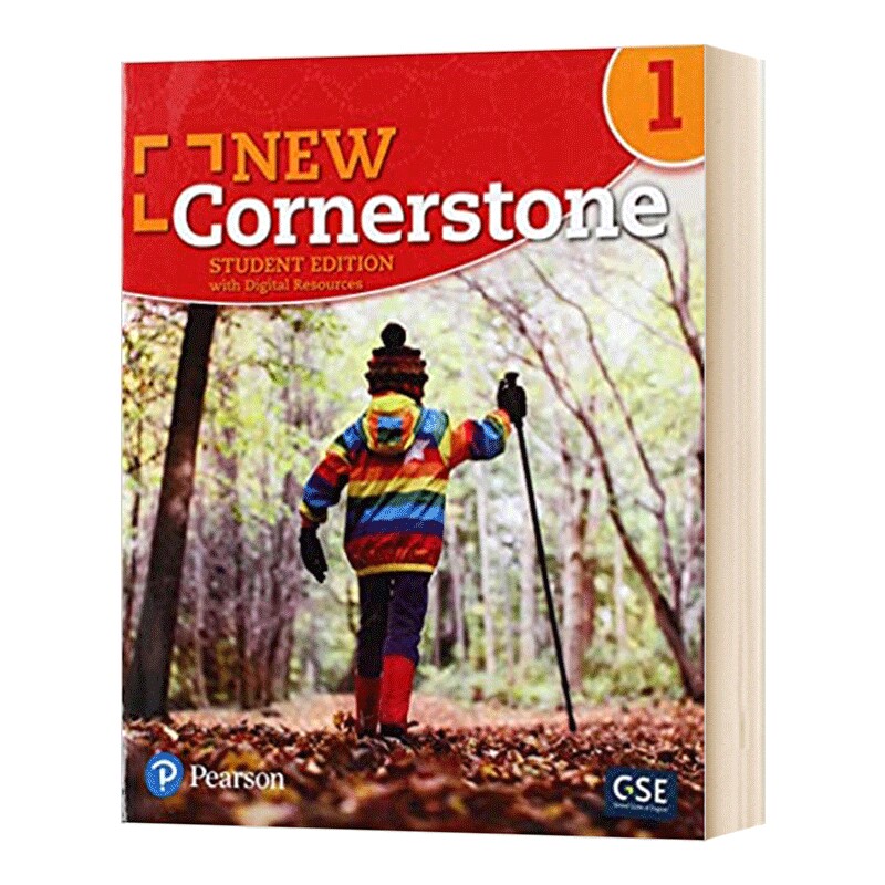 New Cornerstone Grade 1 A/B Student Edition with Digital Resource 英文原版 美国ESL综合小学教材 第1级 学生书 英文版英语书