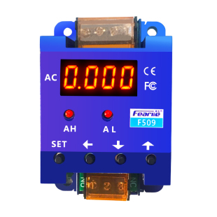 交流智能数显电流表上限报警延时大小控制器过载保护电流检测联动