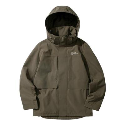 JackWolfskin狼爪冲锋衣男春夏户外休闲防风防泼水外套5124031