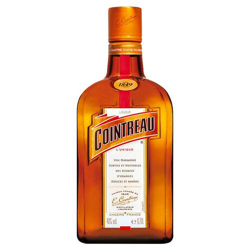 Cointreau君度甜橙力娇酒利口酒700ml鸡尾酒基酒特调1瓶