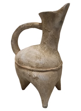 陶鬶艺术品摆件陶器古典装饰收藏