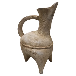 仿古陶器摆件龙山文化陶鬶老旧古物复制国风艺术品酒店文化装饰品