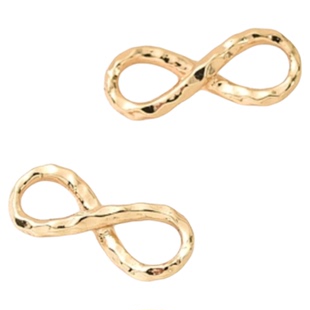 14K包金闭口8字连接扣手工diy红绳手串配饰自制手链饰品首饰配件