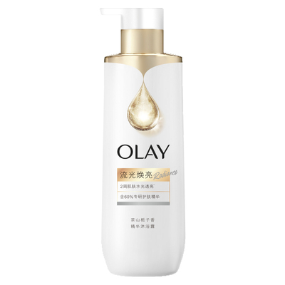 OLAY流金精华沐浴露男女士添加烟酰胺茶山栀子香氛沐浴乳液玉兰油