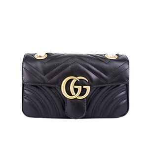 张子枫同款9.9/9.5新Gucci/古驰马蒙26系列链条女小号斜挎单肩包