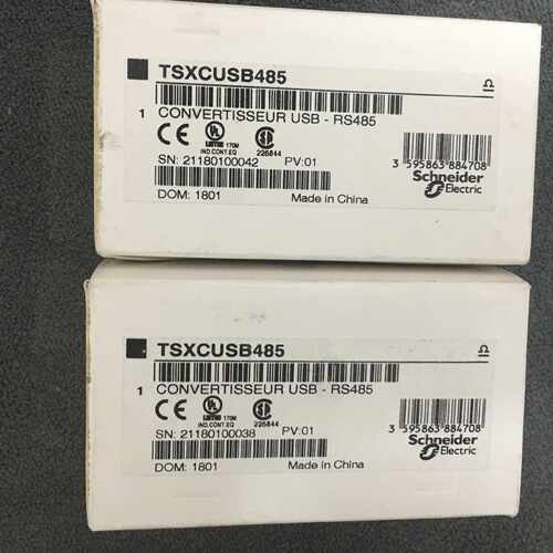 议价施耐德连接电缆组TSXCDP303 TSXCUSB485全新附件